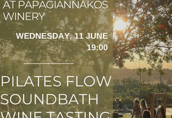 Full Moon at Papagiannakos Winery
