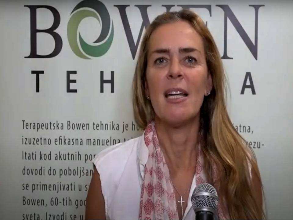 Θεραπευτές Αλεξάνδρα Αντωνίου Εκπαιδεύτρια της τεχνικής Bowtech